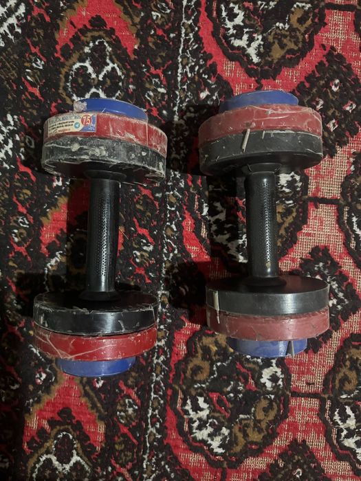 Гантели по 7,5 кг