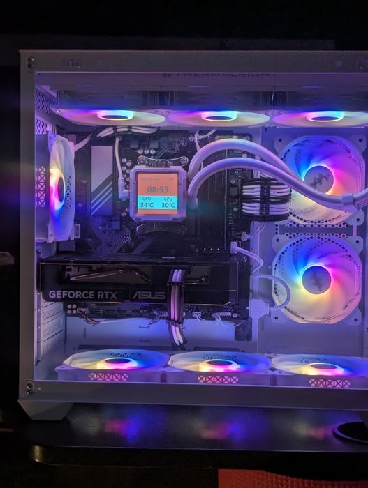 Okazie 2026‼️ PC Gaming  White Box DDR5 cu AIO RTX 5050! WiFi 4k