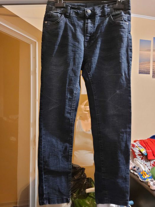 Pantaloni/blugi, baieti, marca Destination, marimea 146, negri