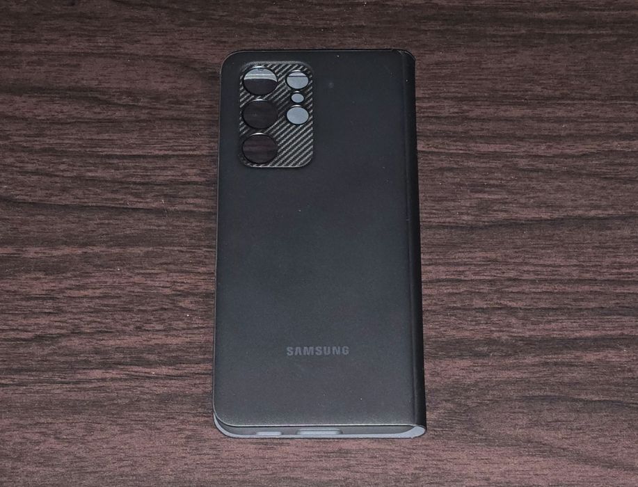 Husa SH flip smart activa originala Samsung Clear View Cover S21 Ultra