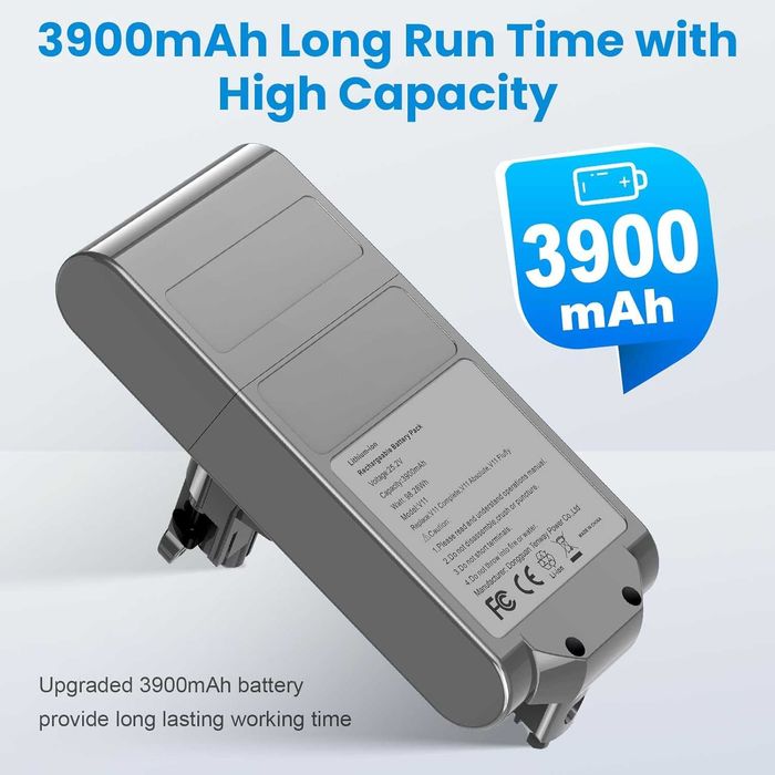 Батерия за Dyson V11 3900mAh + филтър