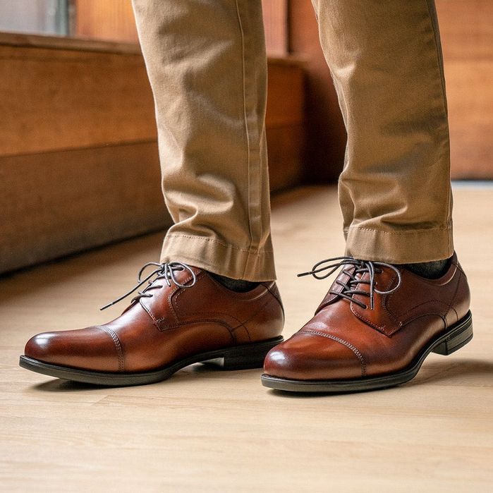 Florsheim, Midtown. Мужские кожаные оксфорды из США. Ориг. Разм 41