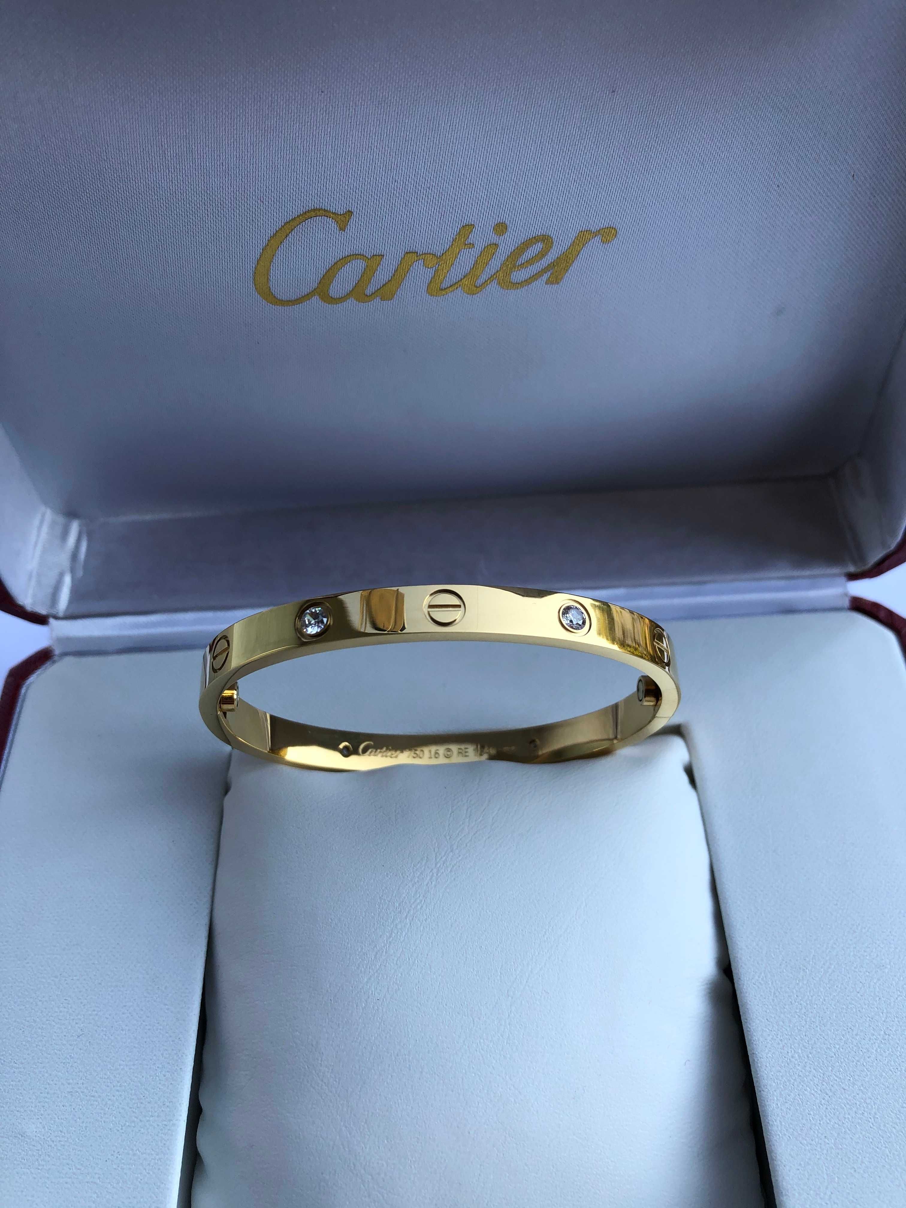 Br ar Cartier LOVE 16 Aur 18K Diamond Bucuresti Sectorul 3 OLX.ro