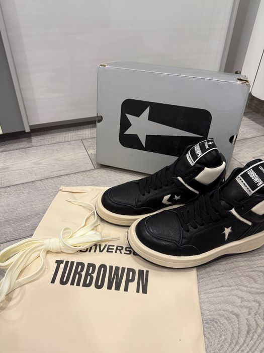 Rick Owens x Converse DRKSHDW TURBOWPN