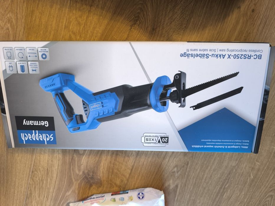 Акумулаторен Саблен Трион Scheppach IXES BC-RS250-X