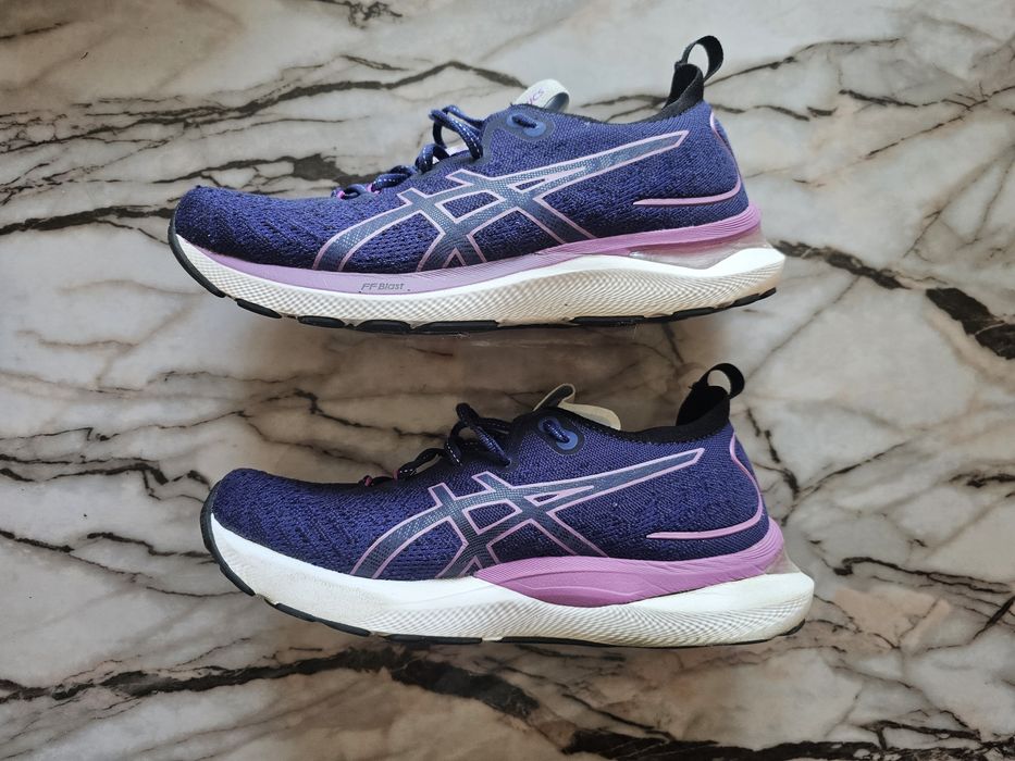 Дамски маратонки за бягане Asics Gel-Cumulus 24 MK - Лилаво-розови - Номер 40.5