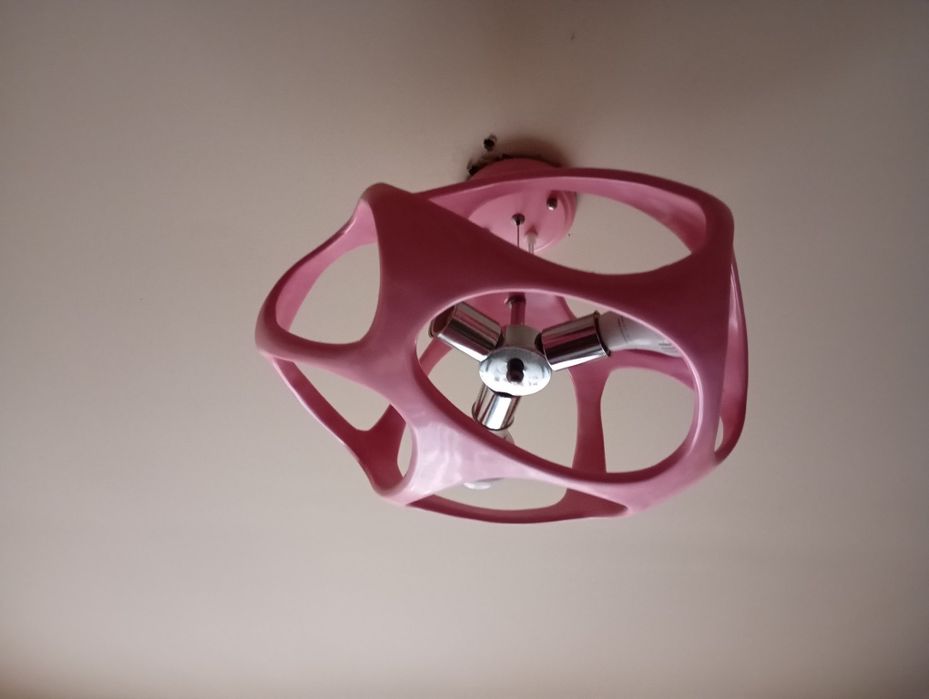 Lustră Future Timosha cu 3 dulii E27 Roz