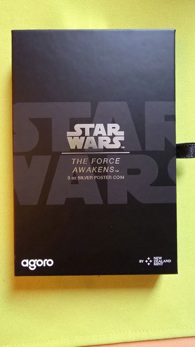 Продавам сребърна монета Star Wars 3 oz