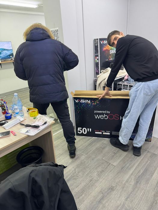 Телевизор новый смарт тв в упаковке