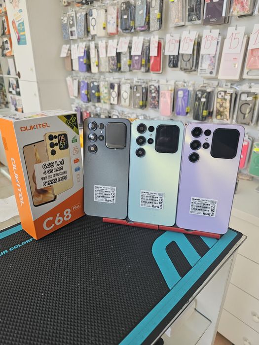 Oukitel C68 Plus, 4/128 GB, Nou, 2 ani garanție