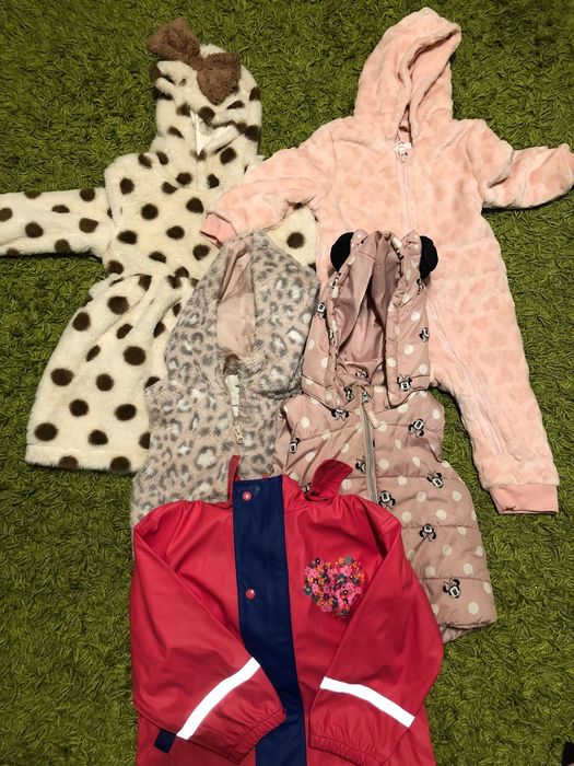 Set hainute fetita  77 piese 68-80cm