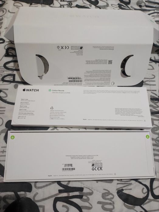 Смарт Часовник Apple Watch S10 42MM CELL JET BLACK ALL