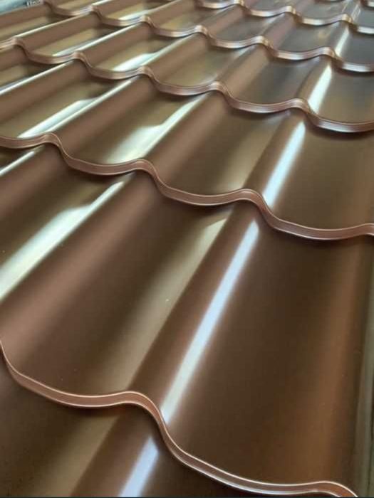 Tabla tip tigla metalica Lucios/MAT