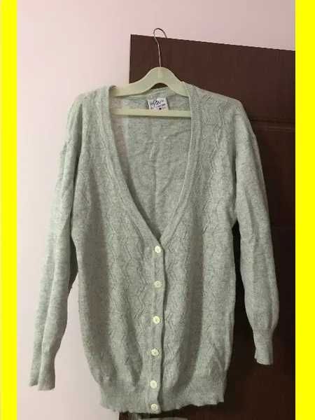 Нови Дамски Ръчно Плетени Пуловери Блузи Жилетка