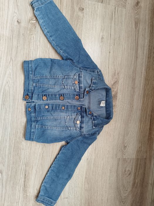 Детско дънково късо яке за момиче 116рр