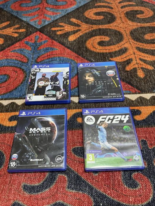 Продам игры на PS4 в идеальном состоянии