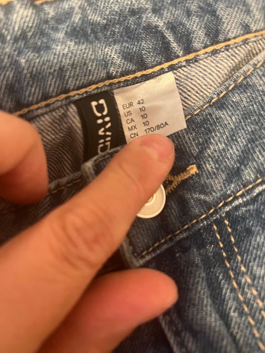 Къси дънкови панталони H&M, размер Л
