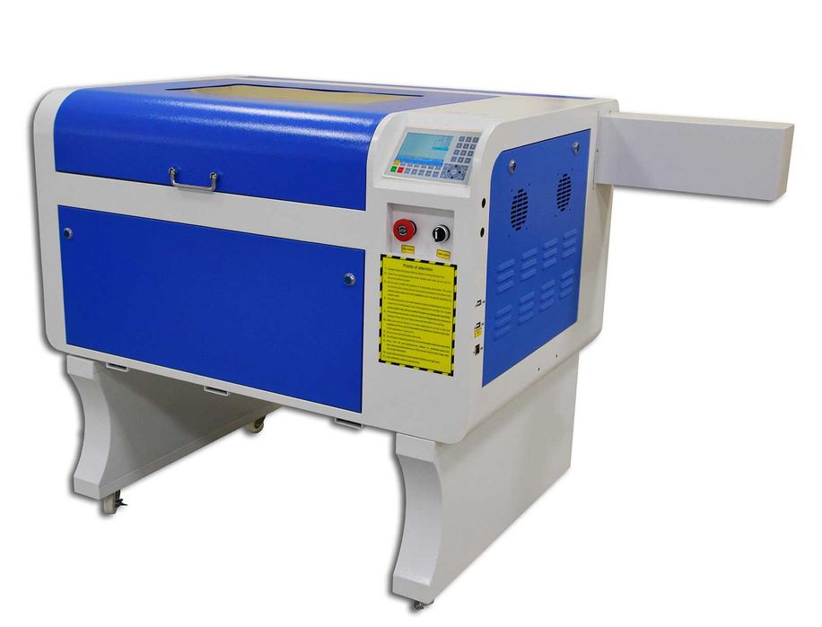 CO2 лазер за гравиране и рязане 60W, 40x60 см, Ruida 6445 (CL6040T)