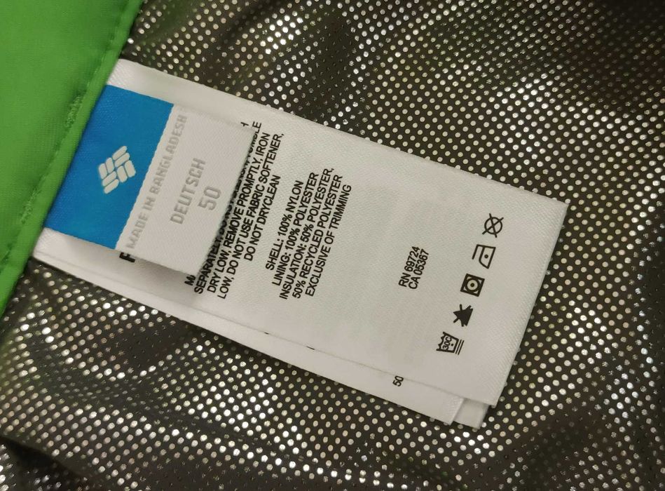 Pantaloni ski Columbia Omni Heat Green