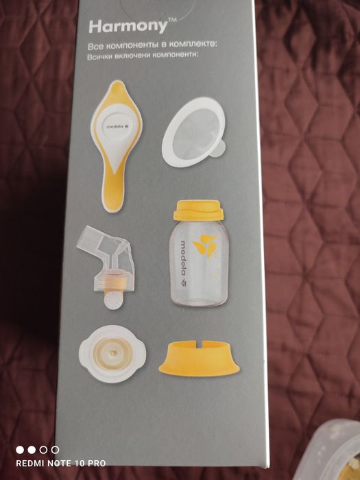 Двуфазна ръчна помпа за кърма Medela Harmony