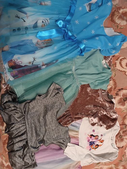 5 детски рокли за 4г 5г за тържество