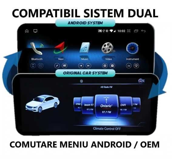 Navigatie Wireless CarPlay Android Auto Mercedes Benz NTG5.0 - A B C E GLA GLC GLK