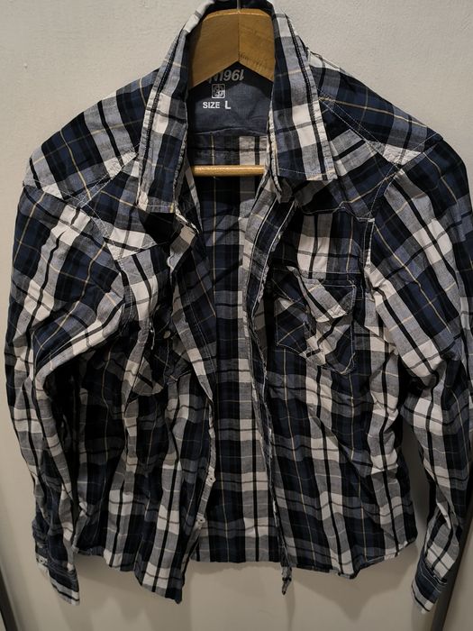 Мъжка риза с дълъг ръкав