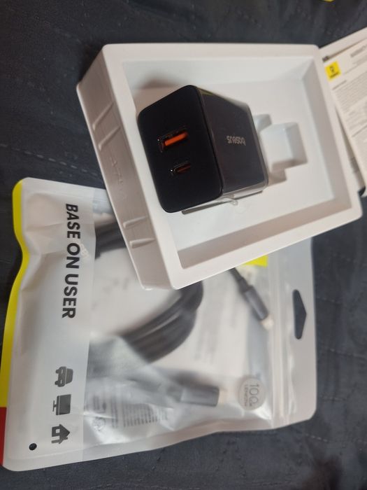 Бързо Зарядно и кабел  за iPhone 11,12,13,14,15,16, Xiaomi, Samsung3