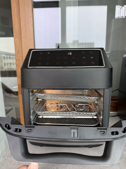 Friteuza fara ulei SilverCrest SHF1800 9in1 negru 1800W