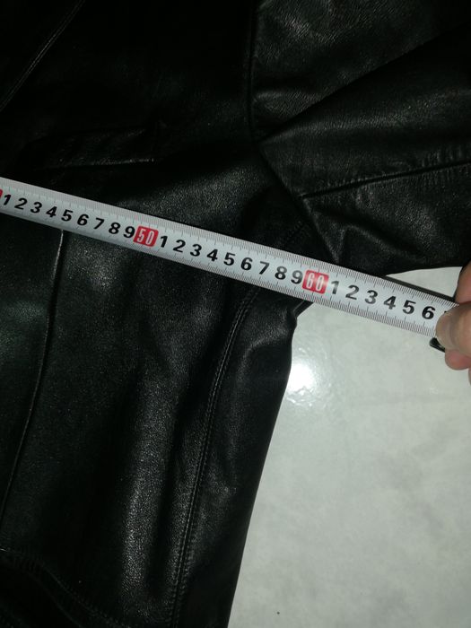 Кожено яке сако естествена агнешка кожа елегантно и унисекс като нови