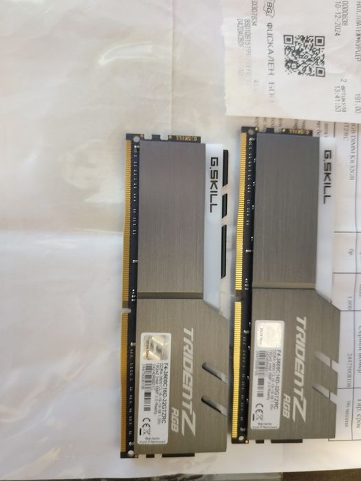 Рам памет G.SKILL Trident Z Neo 32GB (2x16GB) DDR4 3600MHz