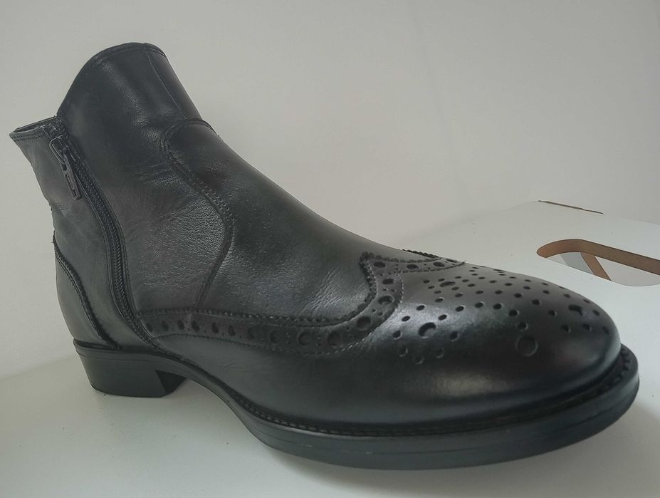 Ghete chelsea wingtip Dune London 41 piele naturala moale