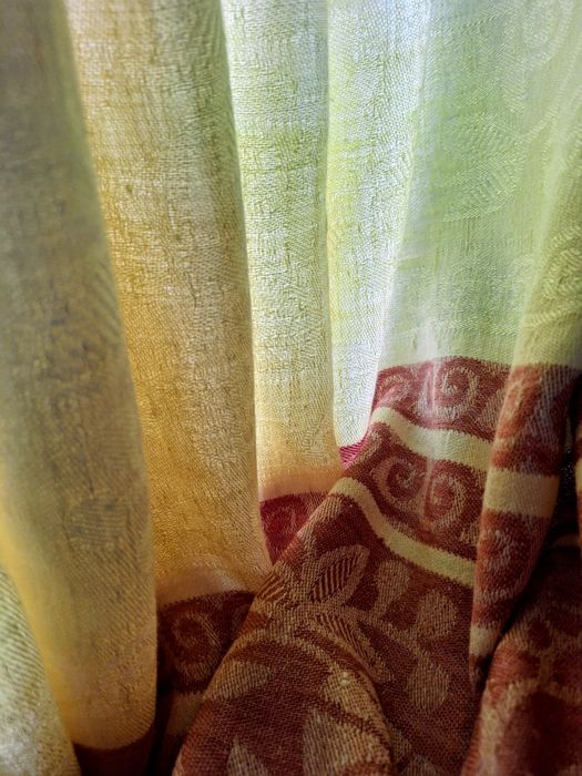 Кухонные шторы лён