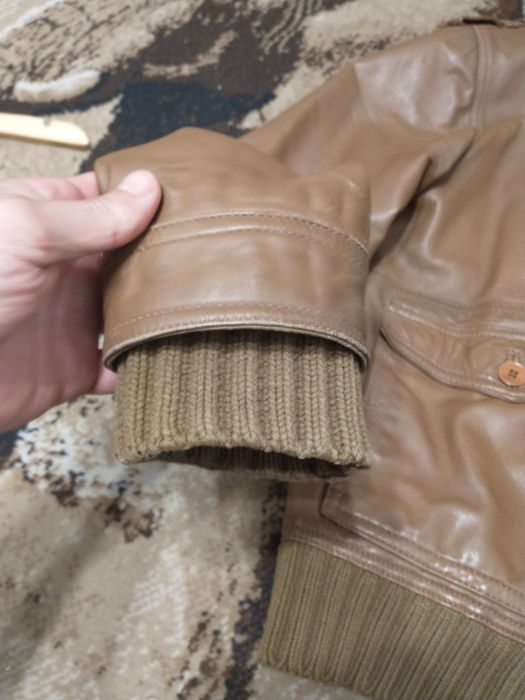 Geacă de piele veritabilă de colectie, model unicat,.