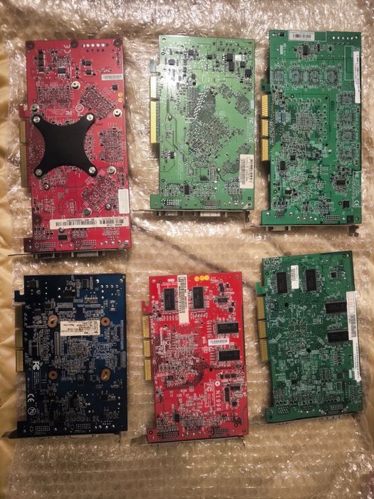 Колекция AGP видеокарти Nvidia