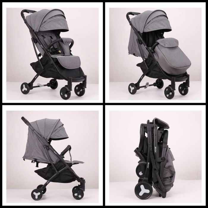 Продам коляску Mstar серая