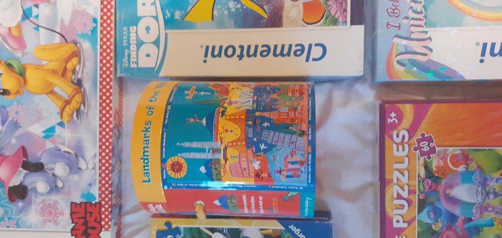 Clementoni, Ravensburger и др.-цена от 7до 10 лв