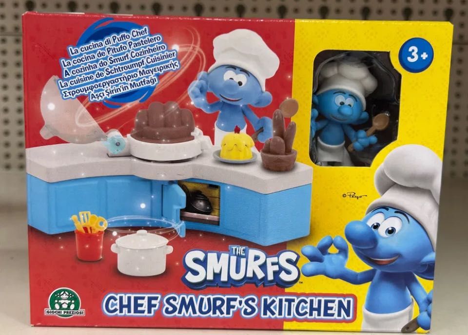 Bucătăria strumfului,bucatar! Nou și sigilat