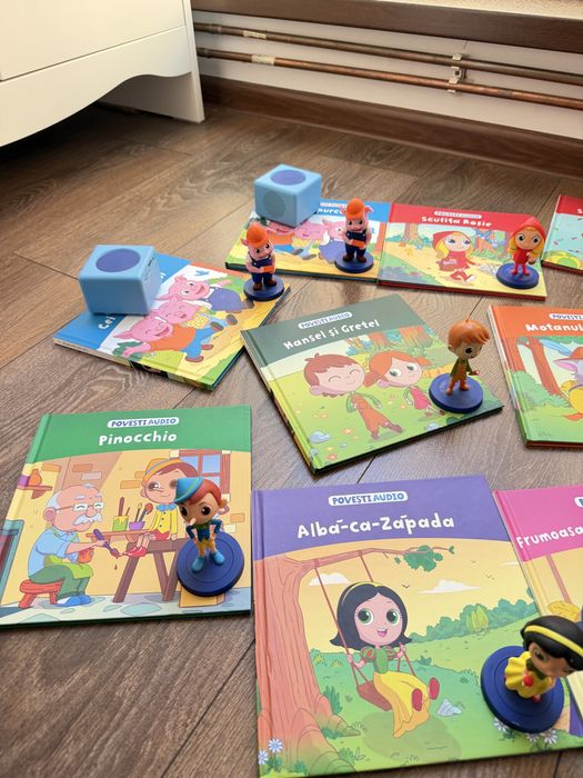 Carti editura Litera figurine + 2 boxe