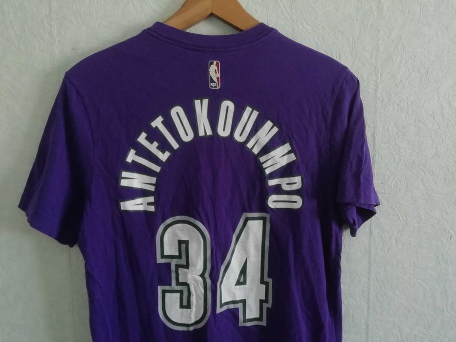 Milwaukee Bucks Antetokounmpo Nike оригинална тениска Янис Адетокунбо
