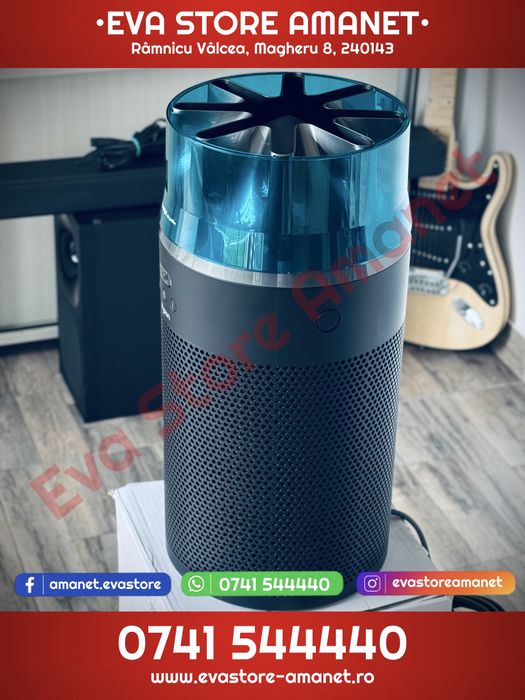 Purificator de aer Dyson HushJet Purifier Compact HJ10 Black/Teal filtru HEPA + filtru cu carbon activ acoperire până la 100 m² 42 dBA