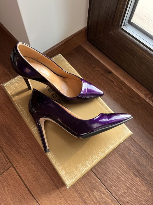 Pantofi stiletto Anna Cori piele naturala