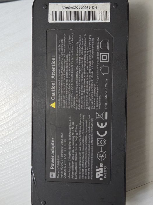 Incarcator trotineta xiaomi