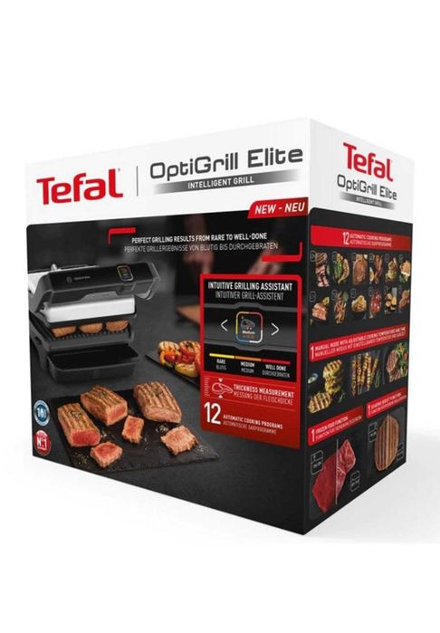 OptiGrill Elite, Мултифункционален Грил GC750D30, 12 Програми