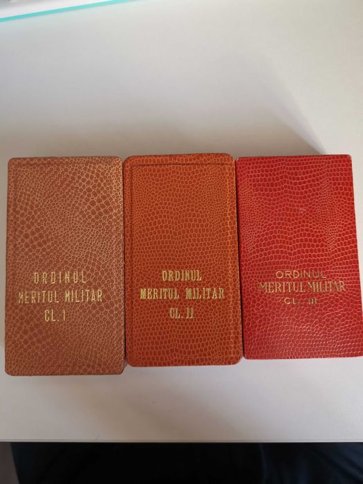 Colectie Ordinul militar Cl. I, II si III
