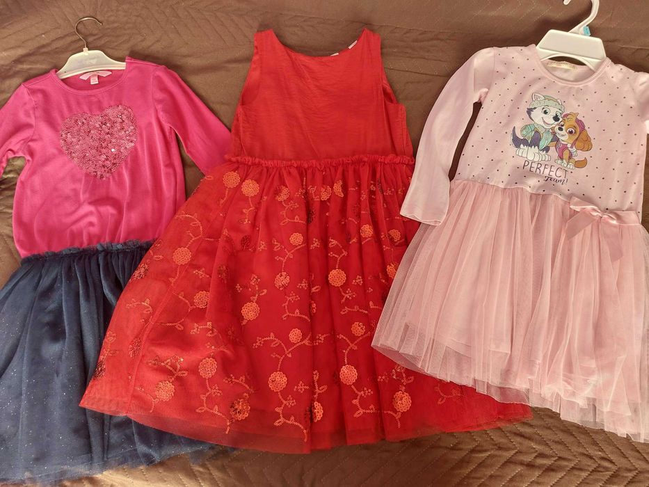 Дрехи лот за момиче 116