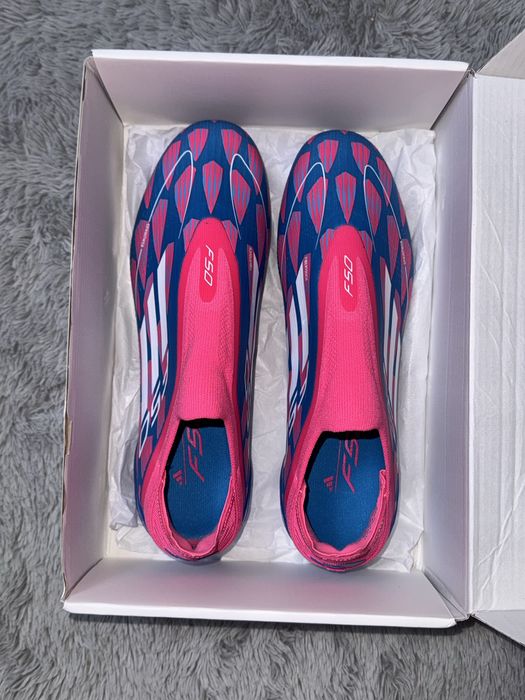 Adidas F50 Elite Laceless FG Bubble Gum