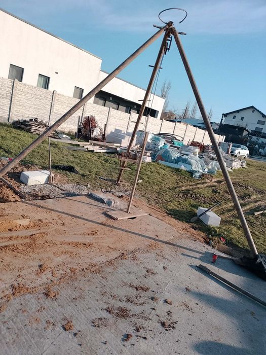 Adânciri curățări fântâni și puțuri