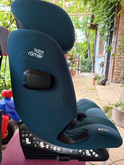 Britax Romer Advansafix Pro, 15 luni - 12 ani, cu isofix, material cu ventilatie, Atlantic Green
