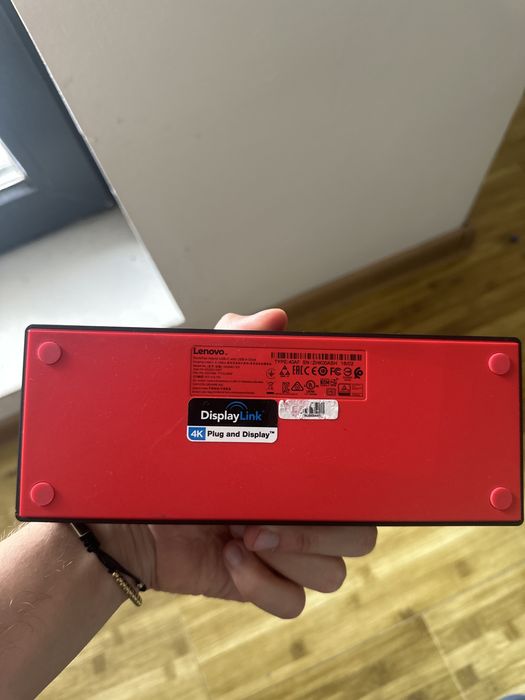Docking Station Lenovo ThinkPad TP Hybrid, USB-C, 4K (Negru)